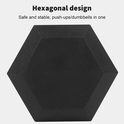 Versatile 2Pc Hexagonal Dumbbell Set for Men - Choose from 2.5Kg, 5Kg, or 7.5Kg for Comprehensive Home Fitness!