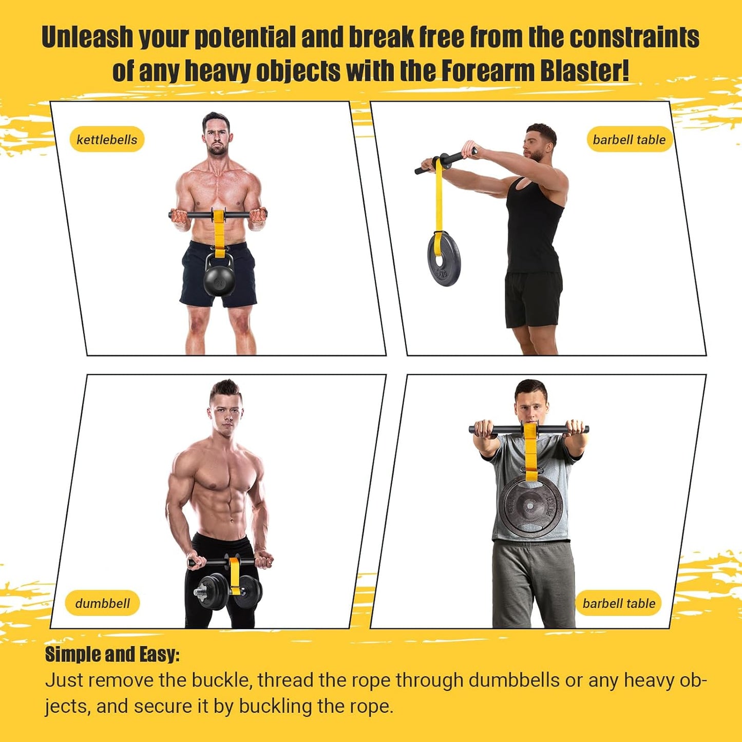 Elevate Your Strength Training with Our Ultra-Strong Forearm Strengthener and Wrist Roller – Adjustable Nylon Webbing, Quick Lock Mechanism, and Anti-Slip Grip for Maximum Performance