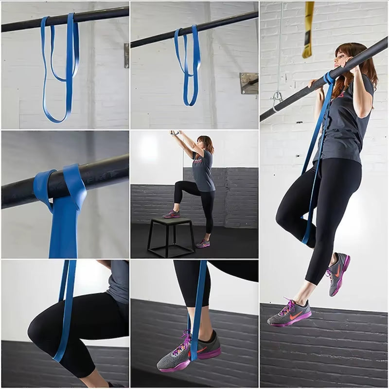 Elevate Your Workout with the QzeUpwardSpirit Bold Sports Elastic Belt – The Ultimate Pull-Up Assistant for Men and Women!