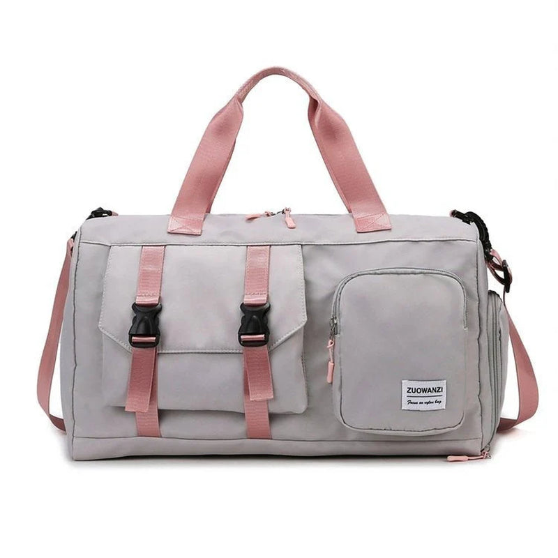 Vibrant Pearlescent Yoga Fitness Bag with Smart Dry-Wet Separation